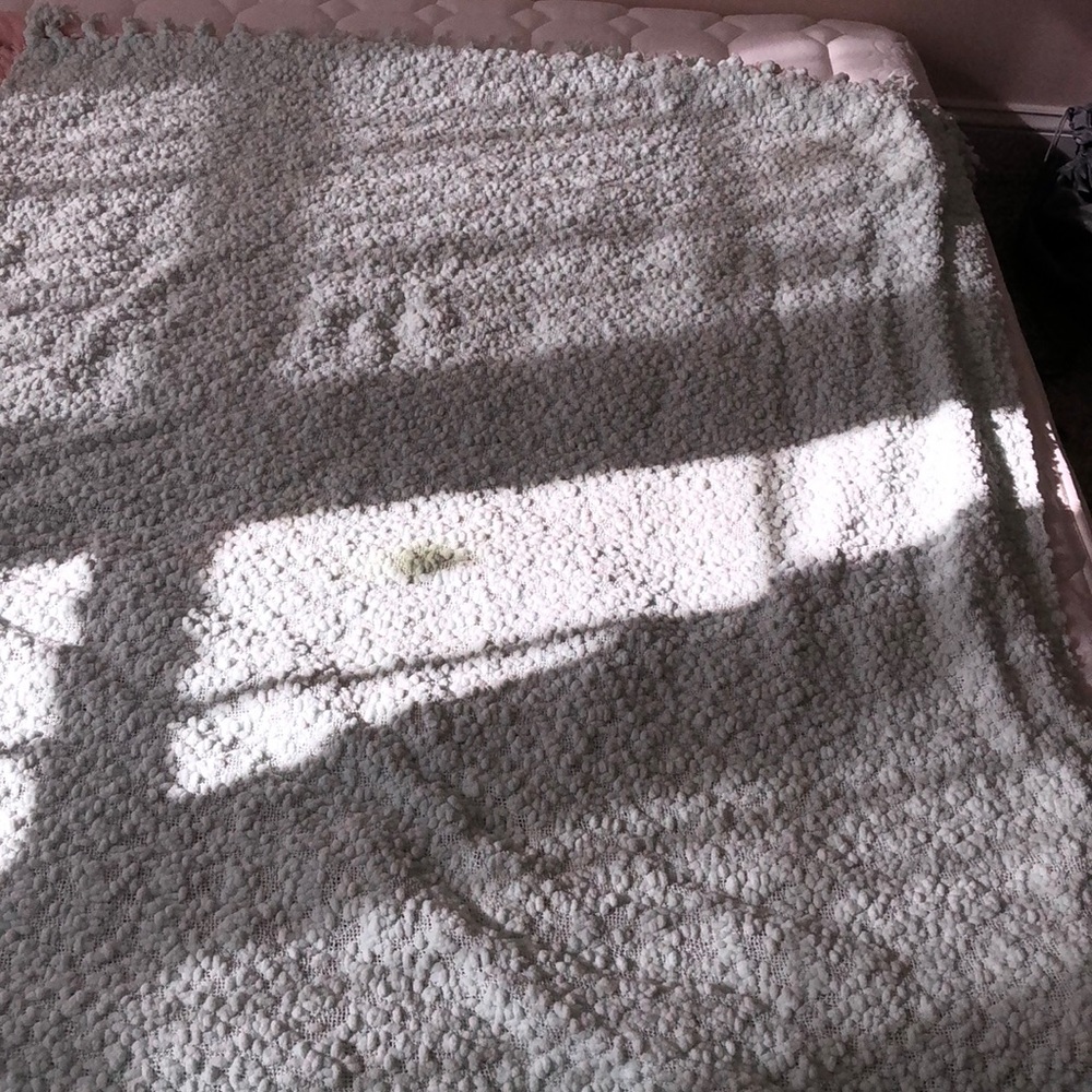 A Teal Throw Blanket